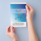 Daisies Wedding Snoep Bar Wrapper Flyer (Hand)