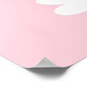 Daisies - Welkomstschuimbord Poster (Hoek)