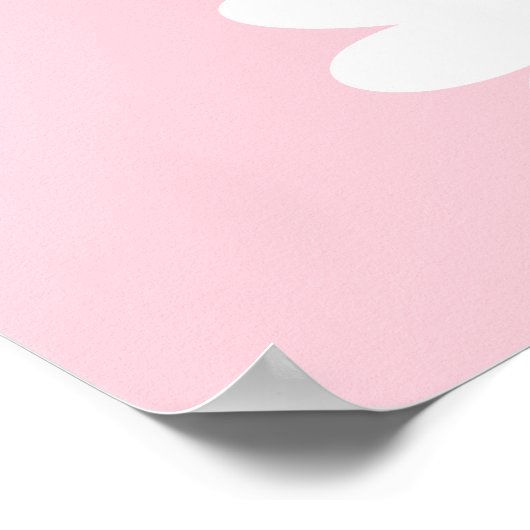 Daisies - Welkomstschuimbord Poster (Hoek)