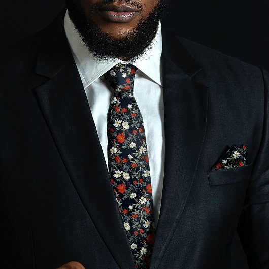 Daisies William Morris geïnspireerd door Floral Ma Stropdas