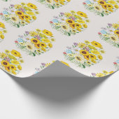 Daisies Wrapping Paper Cadeaupapier (Hoek)