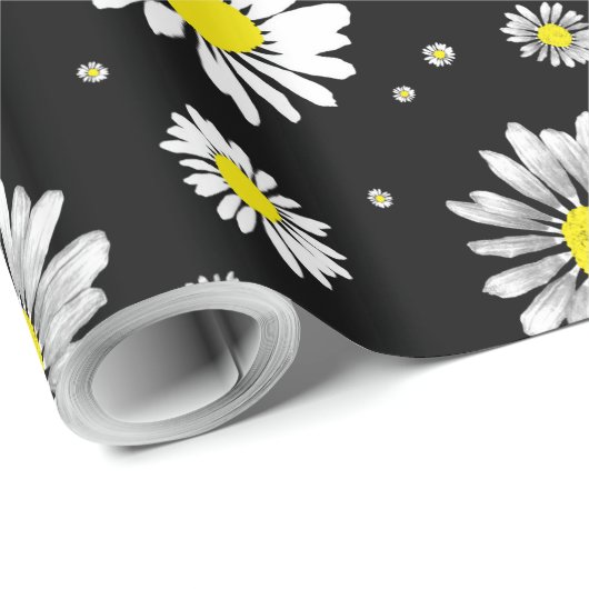 Daisies Wrapping Paper Cadeaupapier (Rol Hoek)