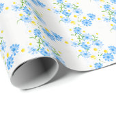 Daisies Wrapping Paper Cadeaupapier (Rol Hoek)