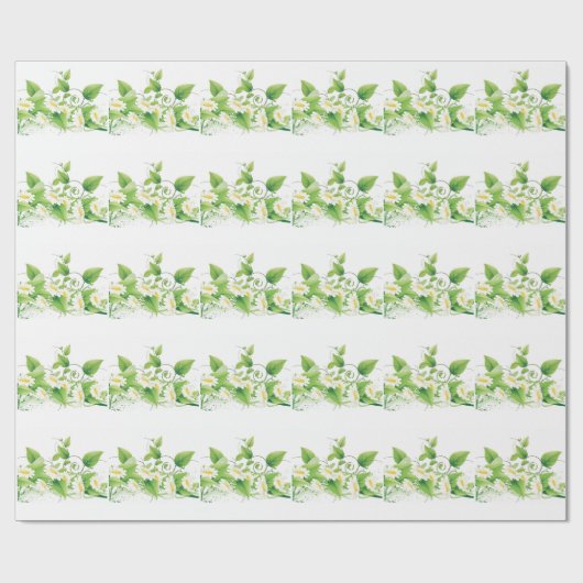 Daisies Wrapping Paper Cadeaupapier (Vlak)