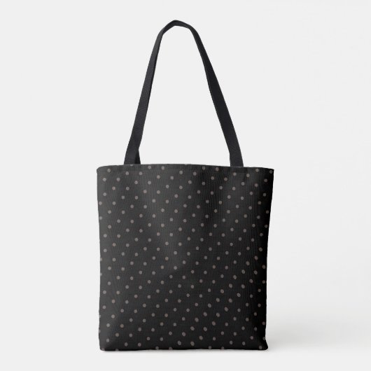  Daisies Wreath Monogram Elegant Black Tote Bag (Achterkant)