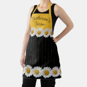 Daisies Yellow and Black Specialized Floral Schort (Insitu)