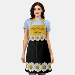 Daisies Yellow and Black Specialized Floral Schort