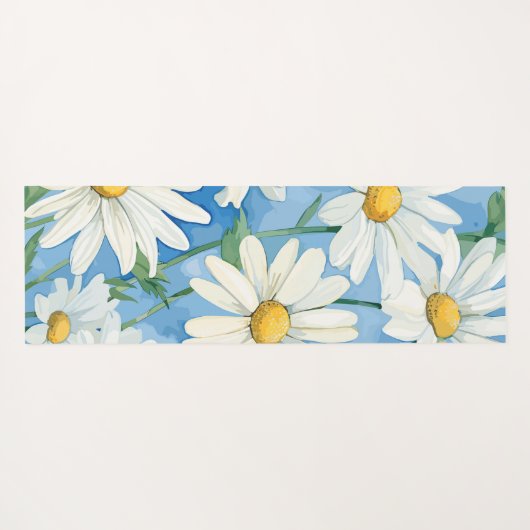 Daisies Yogamat (Achterkant (horizontaal))