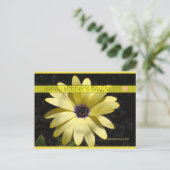 Daisy2 op Moederdag | Blue Beach Song™-Briefkaart Briefkaart (Staand voorkant)