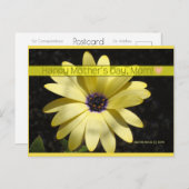 Daisy2 op Moederdag | Blue Beach Song™-Briefkaart Briefkaart (Voorkant / Achterkant)