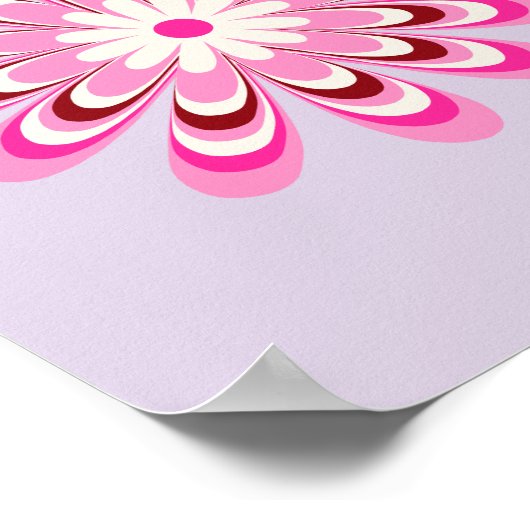 Daisy 03 Lavender Poster (Hoek)