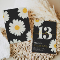 Daisy 13th Birthday Invitation