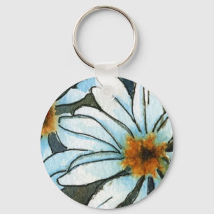 "Daisy 1" Floral Sleutelhanger