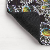 Daisy 1, Glow Kaleidoscope, Mousepad Muismat (Hoek)
