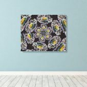 Daisy 1 Glow Stretched Canvas afdrukken (Insitu (Houten vloer))