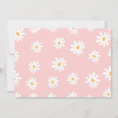 Daisy 1e Verjaardag Foto Kaart (Achterkant)