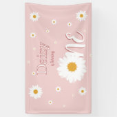 Daisy 1e verjaardag spandoek (Verticaal)