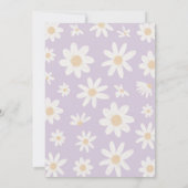 Daisy 1st Birthday is niet een geweldig feest Kaart (Achterkant)