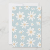 Daisy 1st Birthday is niet een geweldig feest Kaart (Achterkant)