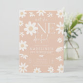 Daisy 1st Birthday is niet een geweldig feest Kaart (Staand voorkant)