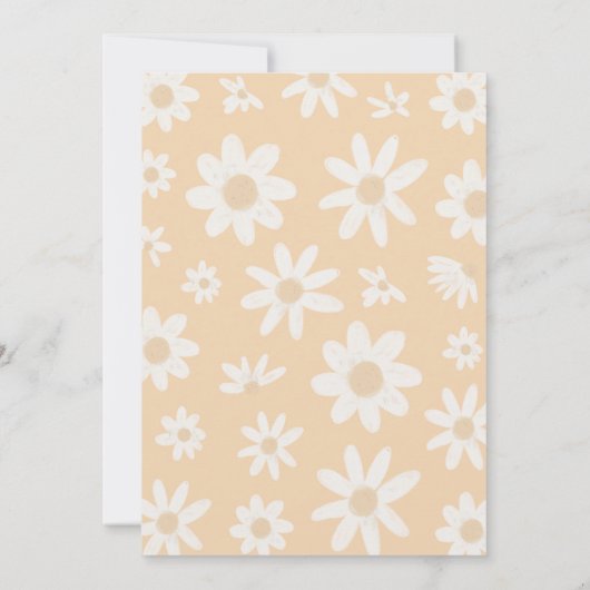 Daisy 1st Birthday is niet een geweldig feest Kaart (Achterkant)