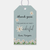 Daisy 1st Birthday Party ONEderful Cadeaulabel (Voorkant)