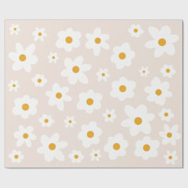 Daisy 1st Birthday Wrapping Paper Cadeaupapier