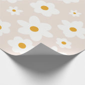 Daisy 1st Birthday Wrapping Paper Cadeaupapier (Hoek)