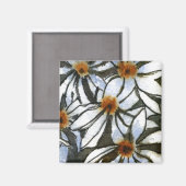 "Daisy #2" Floral Magnet (Voorkant / Achterkant)