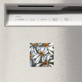 "Daisy #2" Floral Magnet (Insitu (Vaatwasser))