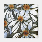 "Daisy #2" Floral Magnet (Voorkant)