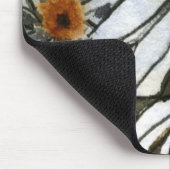 "Daisy #2" Floral Mousepad Muismat (Hoek)