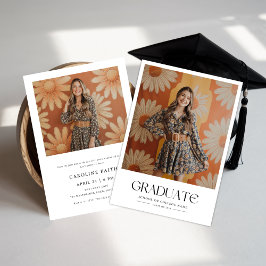 Daisy 2 foto minimalist 60s Retro Afstuderen Kaart