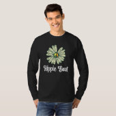 Daisy 60s 70s Hippies Flowers Peace Sign Daisies H T-shirt (Voorkant volledig)