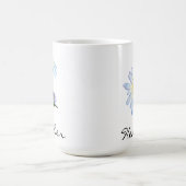 Daisy  Aangepaste Gepersonaliseerde Koffiemok (Center)