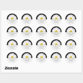Daisy Address Label Sticker (Vel)