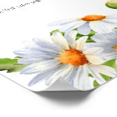 Daisy advies en wensen voor Passen getrouwd Poster (Hoek)