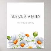 Daisy advies en wensen voor Passen getrouwd Poster (Voorkant)