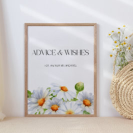 Daisy advies en wensen voor Passen getrouwd Poster