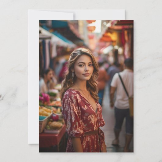 Daisy Afstudeeraankondiging Kaart (Achterkant)