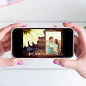 Daisy and Barn Wood Country Weddenschap Save the D Save The Date