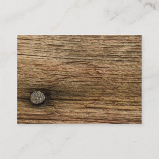 Daisy and Barn Wood Country Wedding Reception Kaar Informatiekaartje (Achterkant)