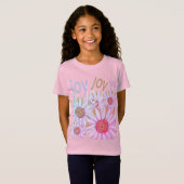Daisy and Daffodils: Floral Dreams of Joy T-Shirt (Voorkant volledig)