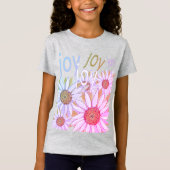 Daisy and Daffodils: Floral Dreams of Joy T-Shirt (Voorkant)