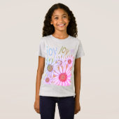 Daisy and Daffodils: Floral Dreams of Joy T-Shirt (Voorkant volledig)