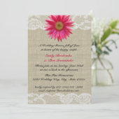 Daisy and Lace Vrijgezellenfeest Kaart (Staand voorkant)