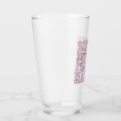 Daisy and Peace Makers Slogan Glas (Rechts)