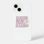 Daisy and Peace Makers Slogan iPhone Hoesje (Achterkant)