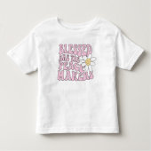 Daisy and Peace Makers Slogan Kinder Shirts (Voorkant)