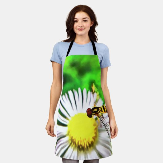 Daisy Apron Schort (Gedragen)